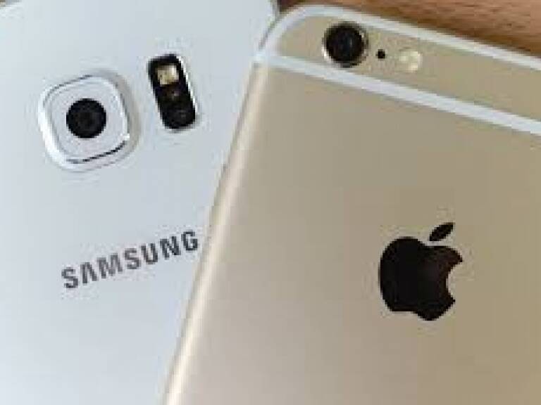 Samsung y Apple destacan como las marcas lderes en el mercado global de celulares.